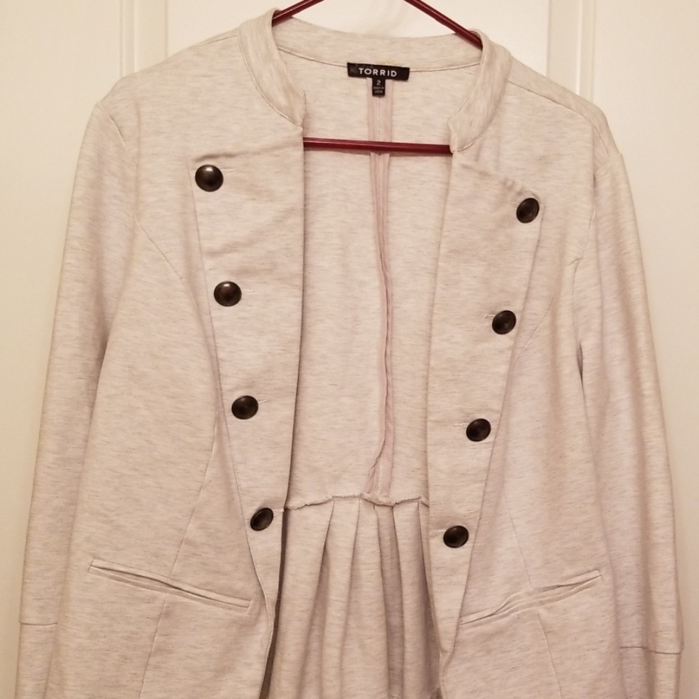 Torrid Gray Jacket